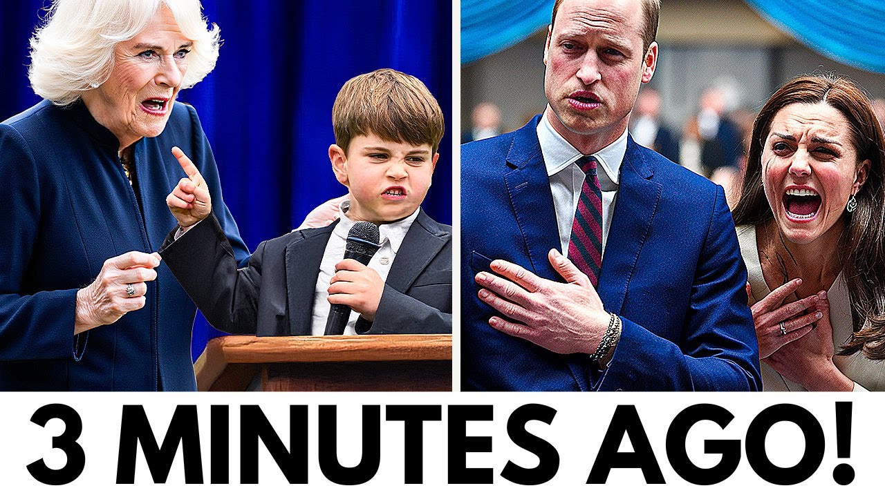 Buckingham Palace was shaken as Prince Louis made a shocking declaration about Camilla on live television: “She is lying…