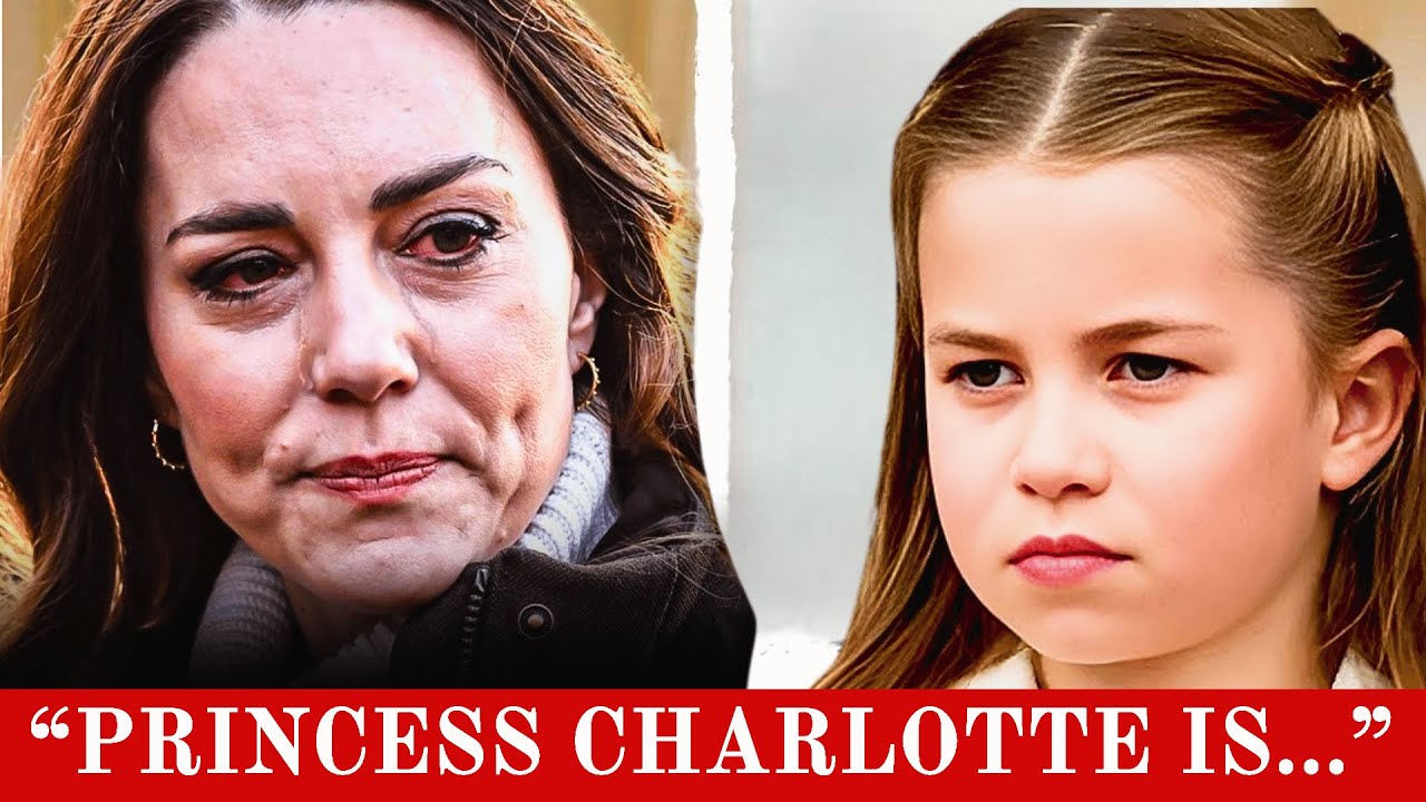 Stay strong, my dear daughter…” – Kate broke down in tears as she revealed the great “tragedy” about to strike Princess Charlotte: “With a heavy heart, I am compelled to…