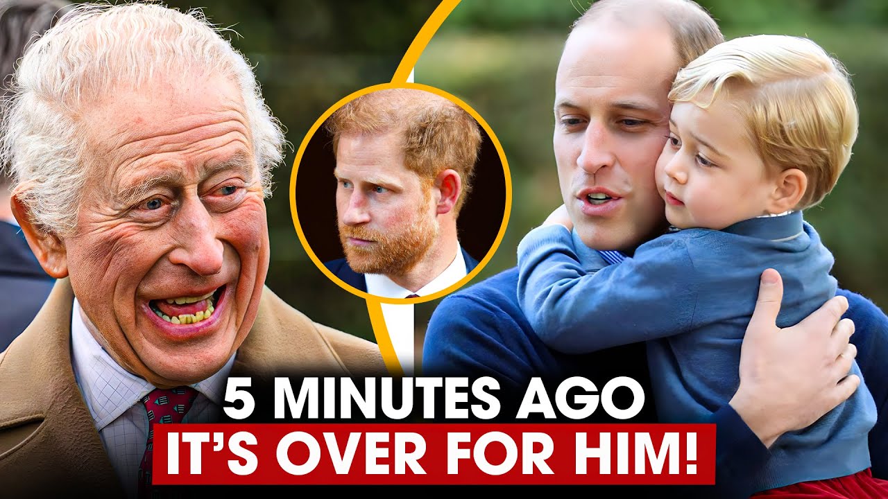 King Charles Drops Royal Bombshell And REVEALS Next Heir: Upon hearing this, Prince Harry burst out laughing, and the whole of Britain applauded in celebration