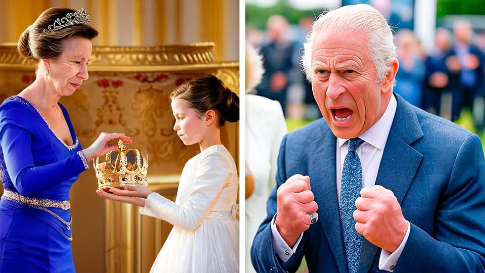 Princess Anne Gives Her Royal Title To Princess Charlotte And Charles Gets Furious!