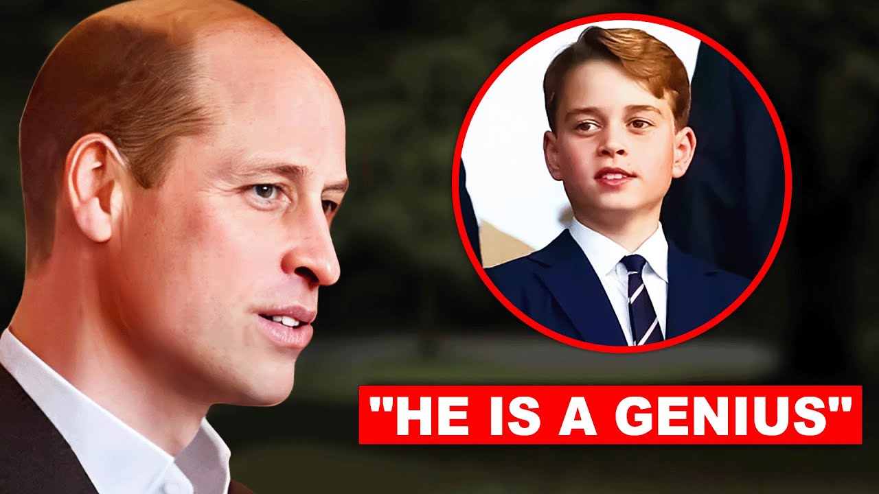 Unable to hide it, Prince William confessed the truth about George that we suspected: “His DNA results are not…