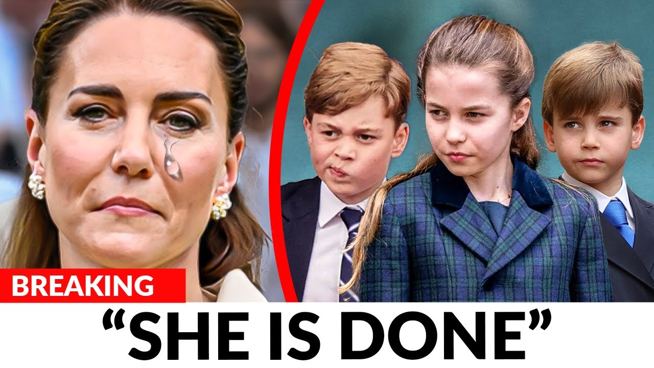 Kate Middleton shed tears upon discovering that one of her three children had inherited a condition: “I am deeply heartbroken to announce that the illness my child has is…