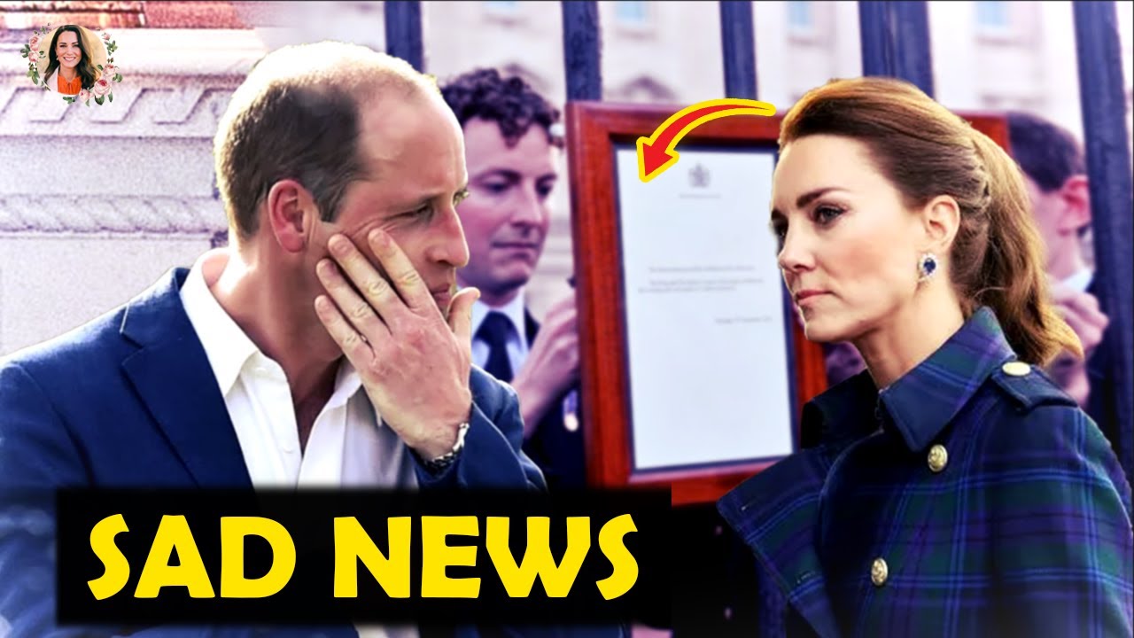 My wife has…”…ROYAL TRAGEDY!! Prince William Delivered A Heartbreaking Announcement To The Entire UK: “Upon hearing it, the Englishman burst into tears.