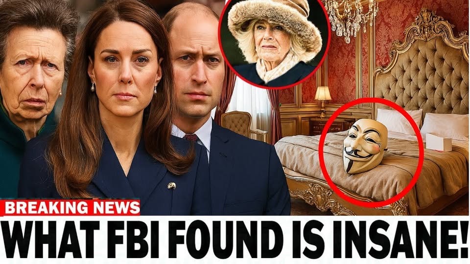 What Princes Anne, Kate Middleton & William Found In Camilla’s Bedroom Sh*cks Everyone: “The Mysterious Mask Linked to Diana…