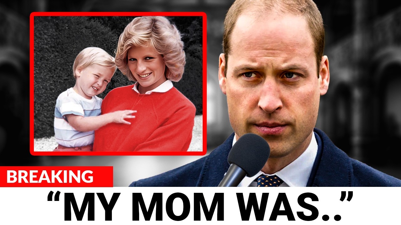 At the beginning of 2025, Prince William admitted that what we suspected about Diana’s car was true: “I knew my mother was harmed, but I didn’t dare confront the culprit…