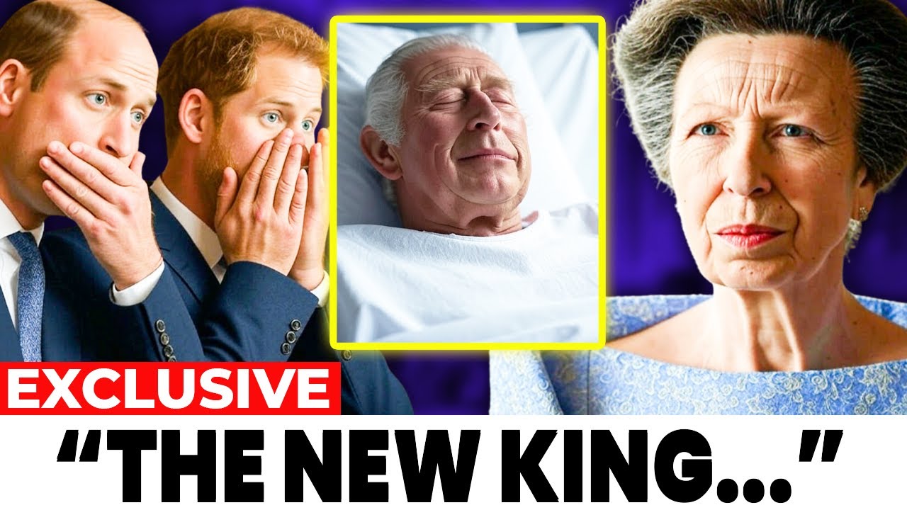 Prince William & Harry IMPLODES As Princess Anne REVEALS The King’s FINAL Wish: “The heir to the throne is not William, but…