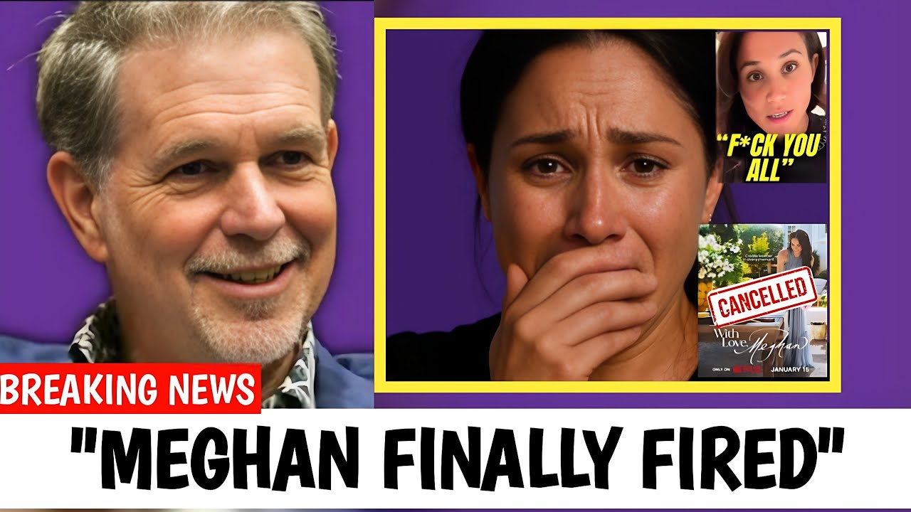 Tragedy 5 Minutes Ago! Meghan Markle Was Fired By Netflix! She Will Never Work in Netflix Again