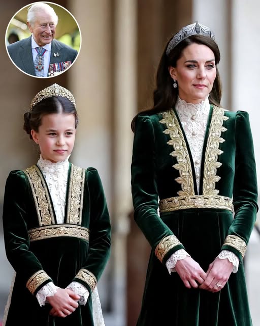 “Royal Event STOPPED When Princess Charlotte Walked In – Her Dress Is All Anyone Can Talk About!