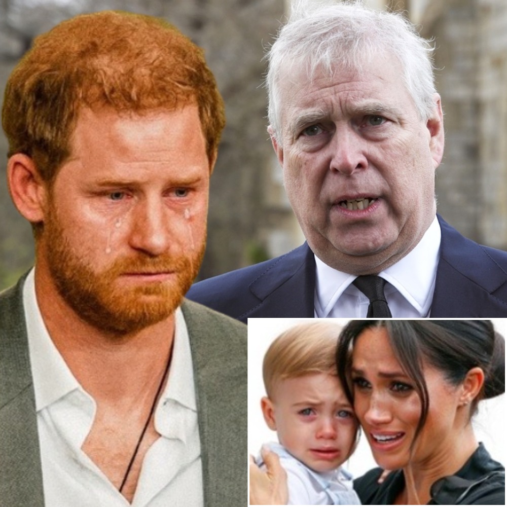 30 MINUTES AGO! Prince Andrew stunned the world by revealing Archie’s DNA results — hidden for 4 years. The shocking truth left Harry broken and whispers of Meghan facing prison spread like wildfire. Then, a chilling murmur echoed through the palace: “Congratulations, Andrew… the real father is…