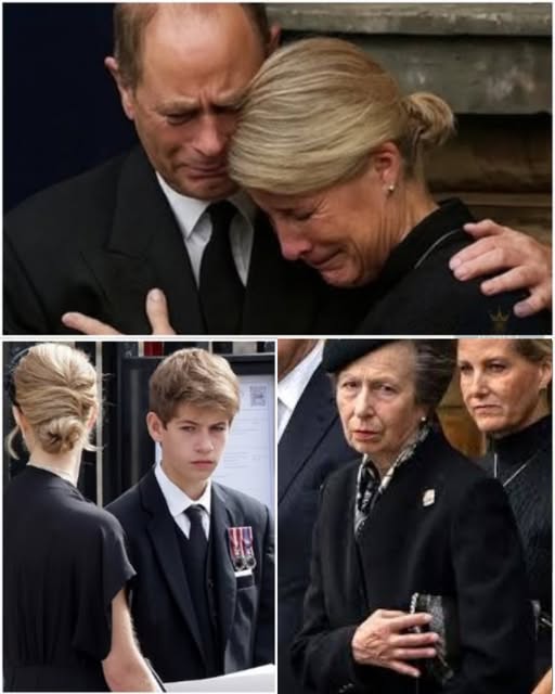 Sophie, stay strong…’ Princess Anne’s whispered words left the entire Palace in tears. The monarchy’s final authority figure stepped forward calmly and delivered a HEARTBREAKING announcement that sent reporters into stunned silence