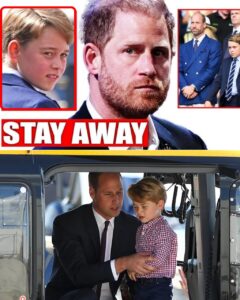 NEW YEAR SHOCKER Prince Harry rushes into the Palace, clutching his nephew George and breaking down in tears. Guards are thrown into chaos as the shocking news spreads. William orders an emergency meeting, declaring that tragedy has struck. The Palace is sealed off, yet whispers echo through the halls: “Oh my God… Harry has…