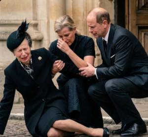 TRAGEDY 1 HOUR AGO! Princess Anne delivers a HEARTBREAKING announcement: a beloved member of the Royal Family has passed away. Prince Harry is urgently summoned back to the Palace in the dead of night. Fighting back tears, Anne begins: “With deepest sorrow… that person has